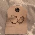 Anthropologie Jewelry | Anthropologie Blacks And White Ring Earrings | Color: Black/White | Size: Os