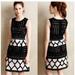 Anthropologie Dresses | Anthropologie Baraschi Rona Womens Sz 8 Dress | Color: Black/White | Size: 8