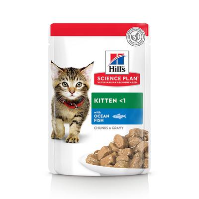 48x85g Seefisch Hill's Science Plan Kitten Katzenfutter nass