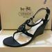 Coach Shoes | Coach Harper Sandal Black Size 8 | Color: Black | Size: 8