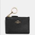 Coach Bags | Coach Id Wallet | Color: Black/Gold | Size: Os