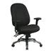 Symple Stuff Barrios Ergonomic Task Chair Upholstered/Metal | 41.25 H x 28.25 W x 24 D in | Wayfair FEF5F533A35848EC8475600D0AEACA34