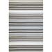 Gray 48 x 0.25 in Area Rug - Mad Mats Stripes Striped Polypropylene Indoor/Outdoor Area Rug | 48 W x 0.25 D in | Wayfair FM-STP46-CG1