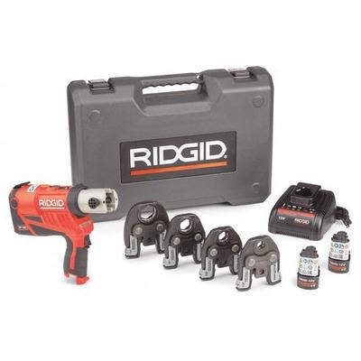 RIDGID RP240 Press Tool Kit,12.0V,Li-Ion,13-1/2" L