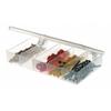 PLANO 344985 Compartment Box with 5 compartments, Plastic, 1 1/8 in H x 3-3/4