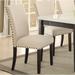 Red Barrel Studio® sburg Upholstered Parsons Chair in Beige Upholstered in Brown | 40 H x 26 W x 21 D in | Wayfair 3FD5077B36CE46C7907D0B178113CF64