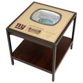 Brown New York Giants 25-Layer StadiumView Lighted End Table