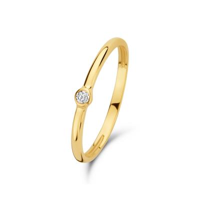 Isabel Bernard - Rivoli Ring - 585 Gold / 14 Karat Gold Ringe Damen