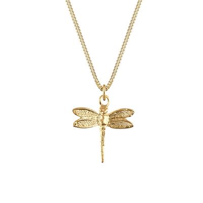 Elli - Libelle Panzerkette Tier Trend 925 Sterling Silber Ketten 1 ct Damen (49.99 € / 1 ct)
