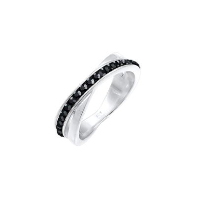 Elli Wickelring Edel Kristalle 925 Silber 52 Damen