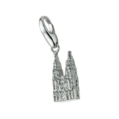 Giorgio Martello Milano - Charm Kölner Dom, Silber 925 Charms & Kettenanhänger 1 ct Silber Damen