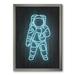 East Urban Home Neon Astronaut - Picture Frame Print on Canvas Canvas | 20 H x 12 W x 1 D in | Wayfair 23CAAD8AFC5044CBB748E328D41FC1D0