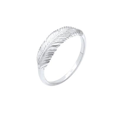 Elli - Feder Flügel Boho Festival 925 Sterling Silber Ringe Damen