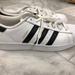 Adidas Shoes | Adidas Superstar Women's Size 9 - Like New | Color: Black/White | Size: 9
