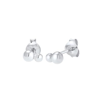 Elli - Stecker Geo Kugel Basic Must-Have 925 Silber Ohrringe 1 ct Damen (39.99 € / 1 ct)