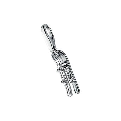 Giorgio Martello Milano - Charm Ski, Silber 925 Charms & Kettenanhänger 1 ct Silber Damen