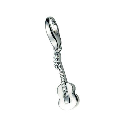 Giorgio Martello Milano - Charm Gitarre, Silber 925 Charms & Kettenanhänger 1 ct Silber Damen