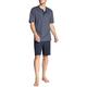 CALIDA Relax Streamline Kurz-Pyjama mit Knopfleiste Herren