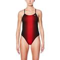 Nike Damen Cut-Out One Piece Schwimm-Slips, Rot (University Red), 30