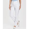 Blair Women's Amanda Stretch-Fit Jeans by Gloria Vanderbilt® - White - 20W - Womens