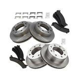 2004-2006 GMC Sierra 3500 Front and Rear Brake Pad and Rotor Kit - TRQ