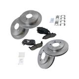 2004 Ford F150 Heritage Front and Rear Brake Pad and Rotor Kit - TRQ