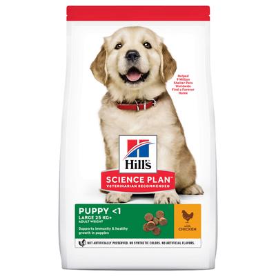 16 kg Hill's Science Plan Puppy Large Breed mit Huhn Hundefutter trocken