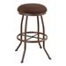 Red Barrel Studio® Hunley Swivel Bar & Counter Stool Plastic in Brown | 34 H x 16.5 W x 16.5 D in | Wayfair A7A7BF8CC62A49D78694FC0E7B8B4B8D