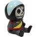 The Holiday Aisle® Kwan Furrybones Jerry the Racer Race Car Driver Figurine Resin in Black/Blue | 2.5 H x 2.25 W x 2.25 D in | Wayfair