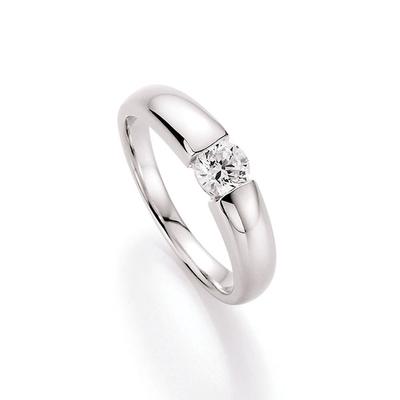 Smart Jewel - Ring glamouröse Optik mit Zirkonia, Silber 925 Ringe 1 ct Weiss Damen (55.24 € / 1 ct) Image