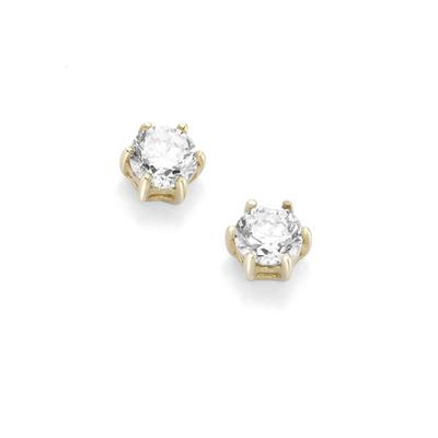 Luigi Merano Ohrstecker mit Zirkonia, Gold 375 Onesize Damen