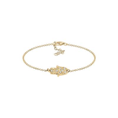 Elli - Hamsa Hand der Fatima 925 Silber, mit Kristallen von Swarovski® Armbänder & Armreife 1 ct Damen (59.99 € / 1 ct)