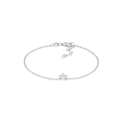 Elli Erbskette Stern Anhänger Astro Basic 925 Silber silberfarben Damen