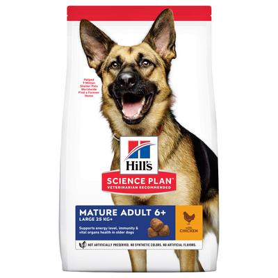 18 kg Mature Adult 5+ Large Breed mit Huhn Hill's Science Plan Hundefutter trocken