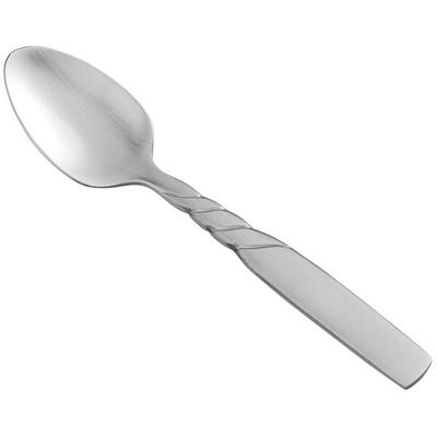 World Tableware 322 007 Collingwood 4 3/4" 18/0 Stainless Steel Heavy Weight Demitasse Spoon - 36/Case