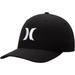 Men's Hurley Black One & Only Primary Logo H2O-Dri Flex Hat