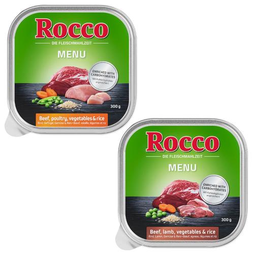 gemischtes Probierpaket Rocco Menü Nassfutter 9 x 300g