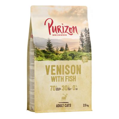 2,5kg Adult Hirsch&Fisch getreidefrei Purizon Katzenfutter
