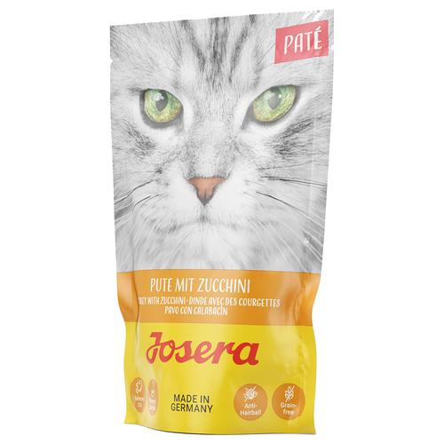 16 x 85 g Josera Paté Pute mit Zucchini Katzenfutter nass