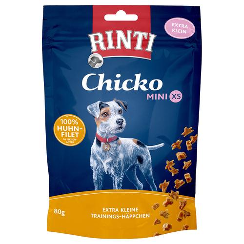 6 x 80 g RINTI EXTRA MINI XS Huhn Hundesnacks