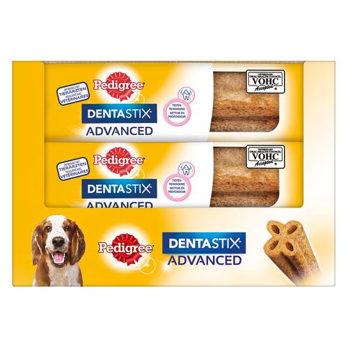 6x80g Dentastix Advanced für mittelgroße Hunde Pedigree Hundesnack