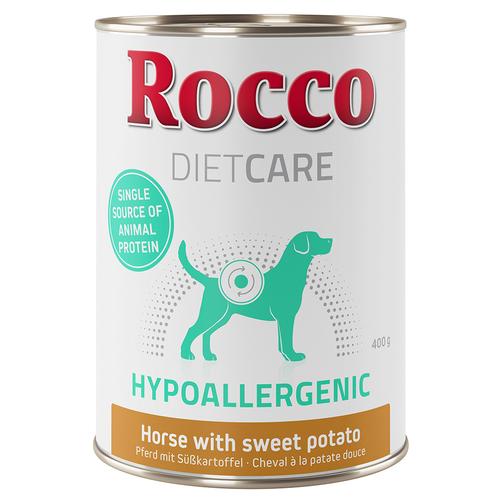 6x400g Diet Care Hypoallergen Pferd Rocco Hundefutter