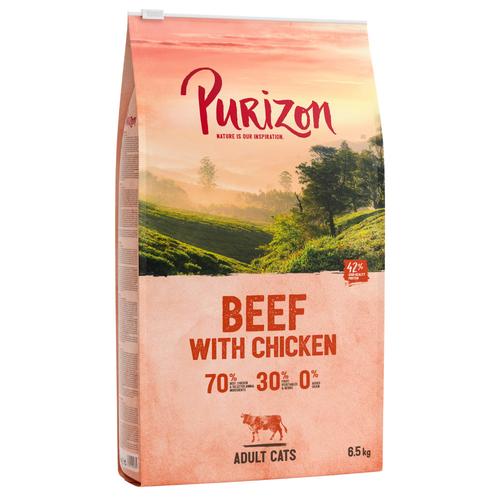 2x6,5kg Adult Rind&Huhn getreidefrei Purizon Katzenfutter