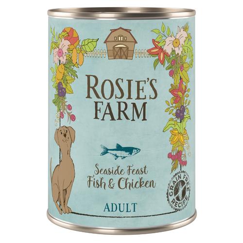 6x400g Adult Fisch&Huhn Rosie's Farm Katzenfutter