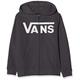 Vans Boy's Classic Zip Hoodie II, Black (Black-Fwhite Y28), X-Large (Size:XL)