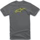 Alpinestars Ageless Classic T-Shirt, gris-jaune, taille M