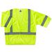 Ergodyne GloWearÃ‚Â® 8310HL Type R Class 3 Economy Vest Lime L/XL