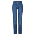 Toni Liv Damen mid blue used, Gr. 21, Baumwolle, Denim Hosen