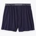 Nautica Men's Logo Waist Knit Boxers Peacoat, XL