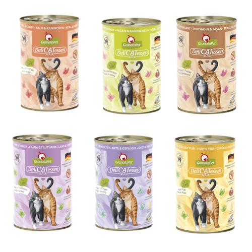 6 x 400 g Mix III GranataPet DeliCatessen Katzenfutter nass